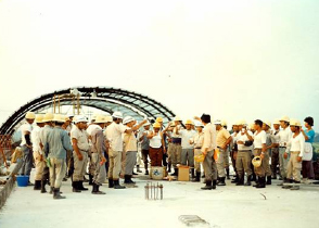 昭和45年コバルトライン（大原工区）工事